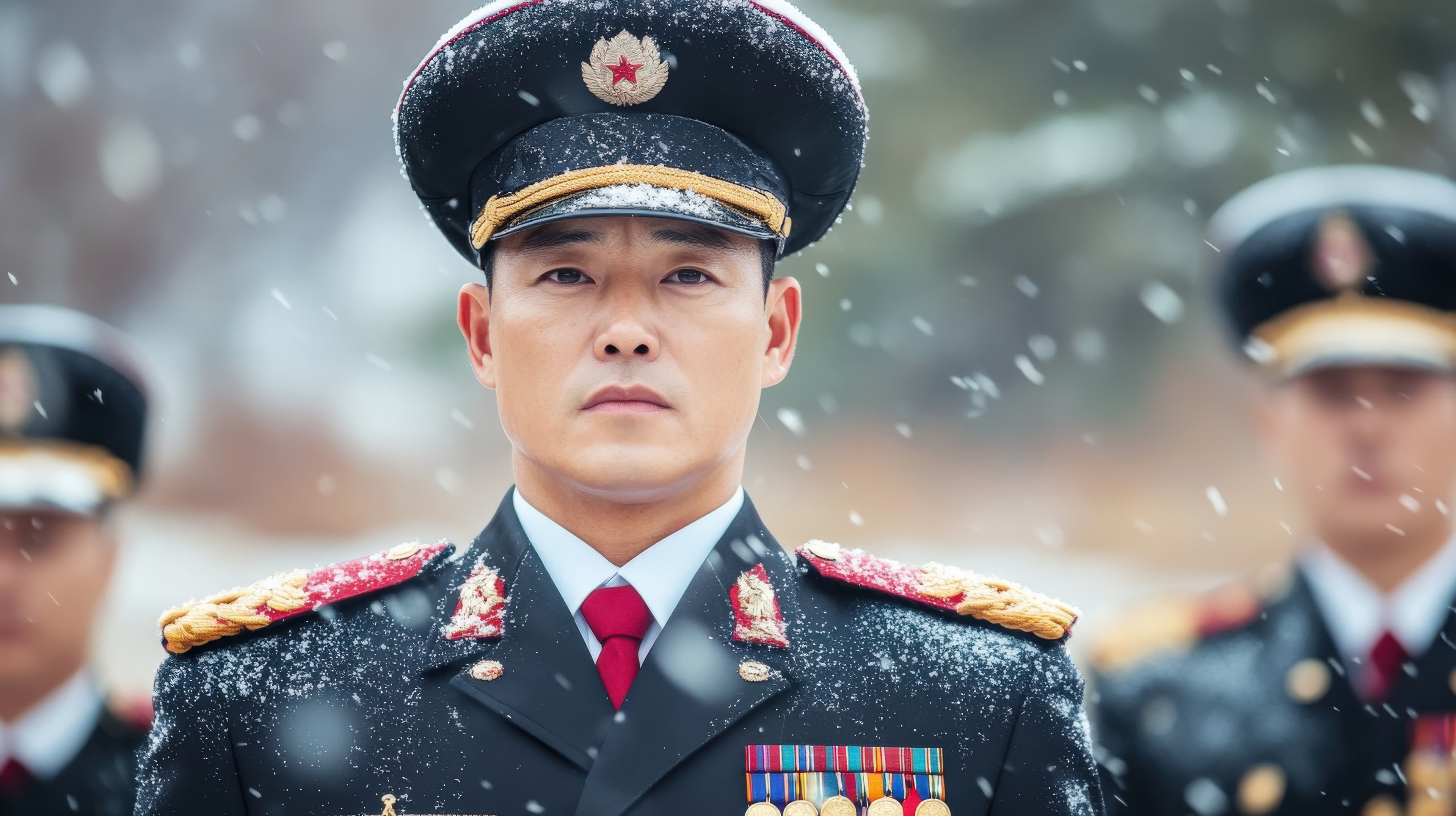 Militares representando os quatro países do CRINK — China, Rússia, Irã e Coreia do Norte — e o reordenamento geopolítico global